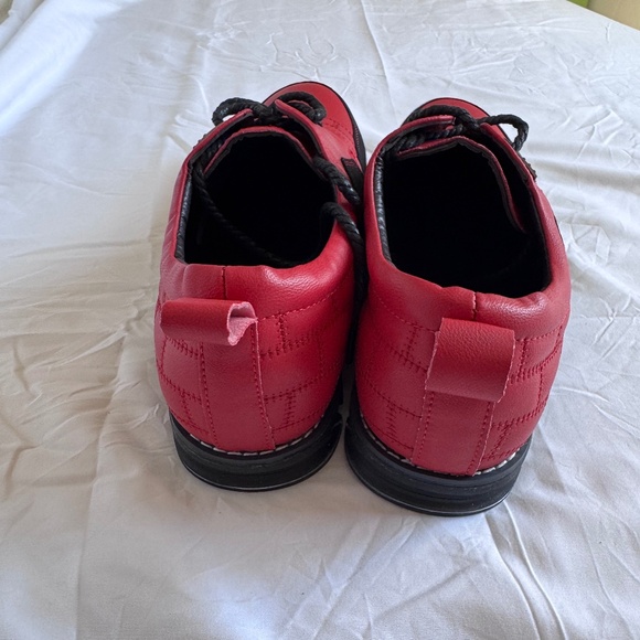Shein Men’s Red & Black Lace-Up Dress Shoes | EU 40 / US 7 | NWT - Picture 2 of 6